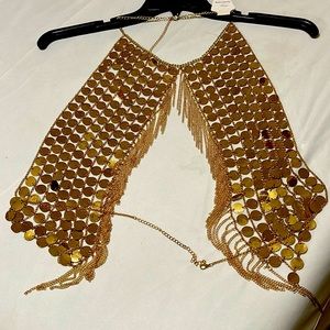 Fashion Gold Bralette